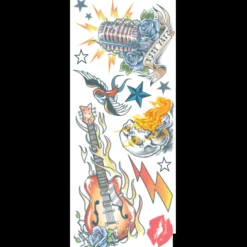 Tattoos FX set Rock Star