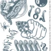 Tattoos FX set Thug Prison