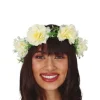 Tiara bloemen bruid
