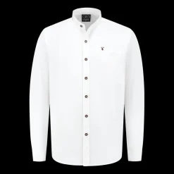 Tiroler blouse deluxe wit