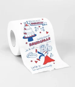Toiletpapier - Bruidspaar