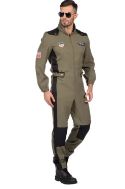 Top Gun Piloot Kostuum Heren