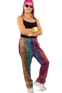 Trainingsbroek neon panter unisex