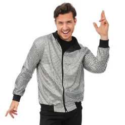Trainingsjas Disco Silver unisex
