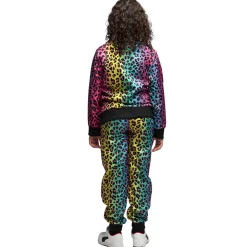 Trainingspak Regenboogpanter kinderen