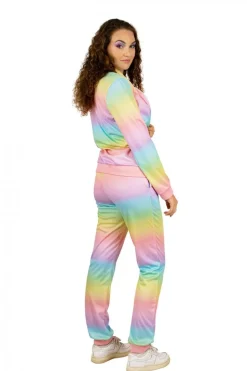 Trainingspak Regenboog Pastel dames