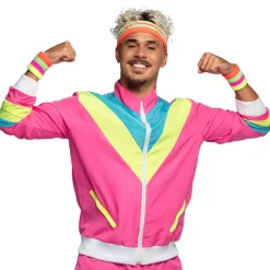 Trainingspak Retro man neon
