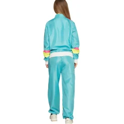 Trainingspak Retro vrouw neon