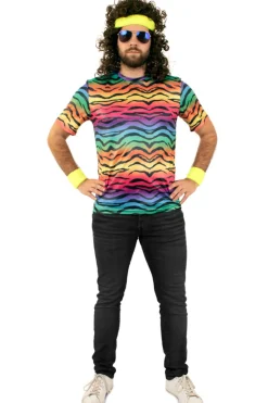 T-shirt neon tijger unisex