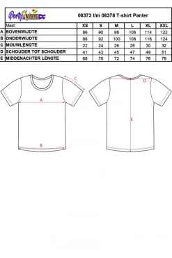 T-shirt Panter print unisex