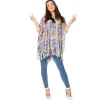 Tye dye poncho