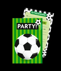 Uitnodigingskaarten Voetbal Party