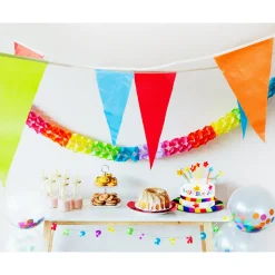 Verjaardagshoed Rainbow pie Happy Birthday