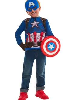 Verkleedset Captain America voor kinderen