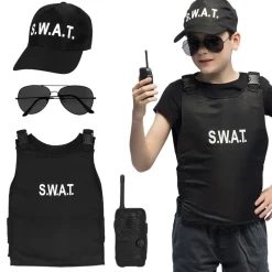 Verkleedset SWAT Officier voor kinderen