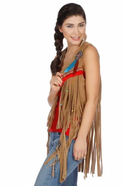 Vest voor Indiaan en Hippie Dames