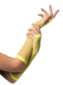 Vingerloze handschoenen visnet lang