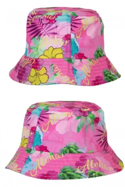 Vissershoedje hawaii print ko ko