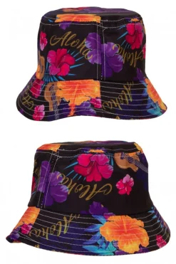 Vissershoedje hawaii print ko ko