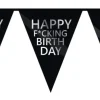 Vlaggenlijn happy f*cking birthday 6m