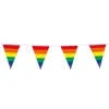 Vlaggenlijn rainbow 10m