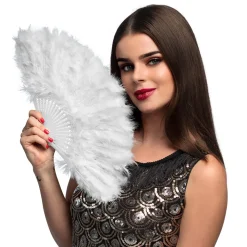 Waaier Flapper met veren