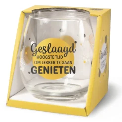 Waterglas Proost Geslaagd