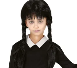 Wednesday pruik voor kinderen