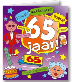 Wenskaarten - Cartoon leeftijd
