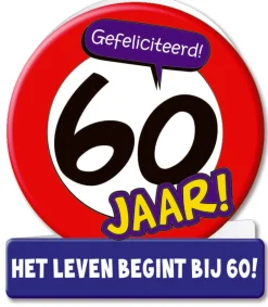 Wenskaarten - Verkeersbord leeftijden