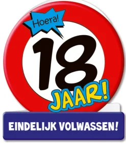 Wenskaarten - Verkeersbord leeftijden