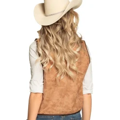 Western vest camel