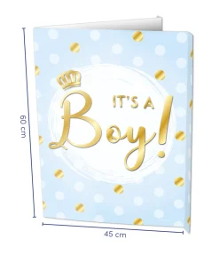 Window sign It's a boy - girl