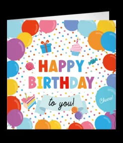 XL Wenskaart Happy Birthday