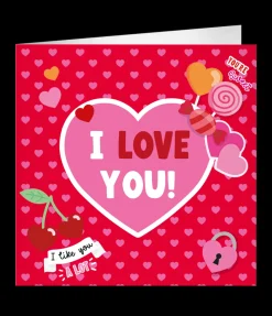 XL Wenskaart I love you