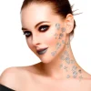 Zilveren plaktattoos Gothic