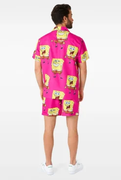 Zomersetje SpongeBob Pink