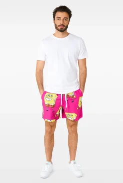 Zomersetje SpongeBob Pink