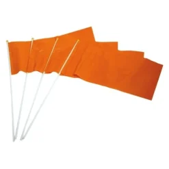 Zwaaivlaggetje 20x30cm pe oranje