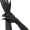 Zwarte Kat Handschoenen lang