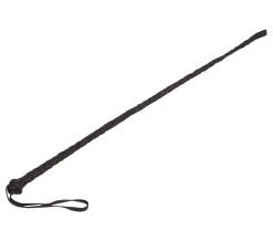 Zweep zwart 68cm